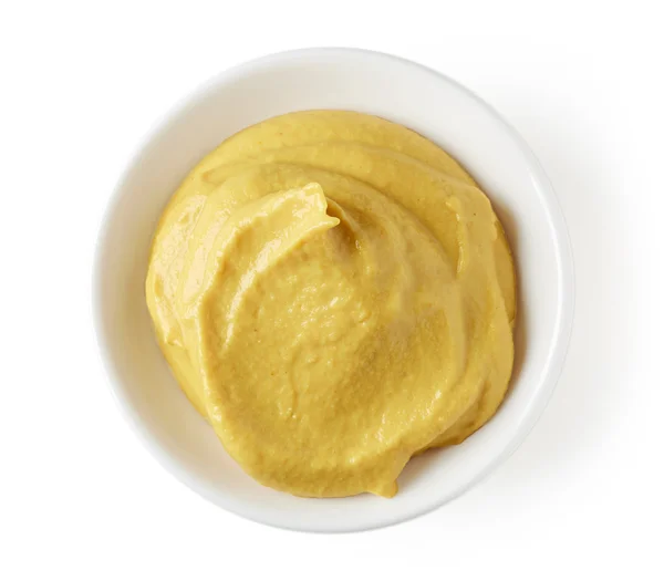 Moutarde dans un plat rond — Photo