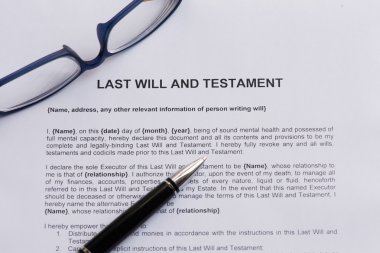 Son arzum ve vasiyetim yararlı iş kelime