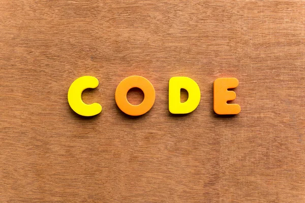 Code useful business word — Stock Photo, Image