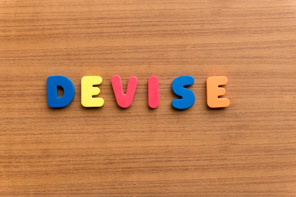 Devise useful business word — Stock Photo, Image