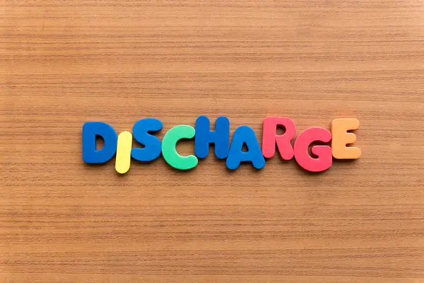 Discharge useful business word — Stock Photo, Image