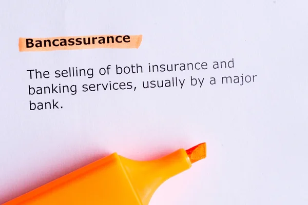 bancassurance yararlı iş kelime