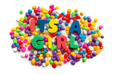 renkli taş yararlı iş Word'de bir kız kelime