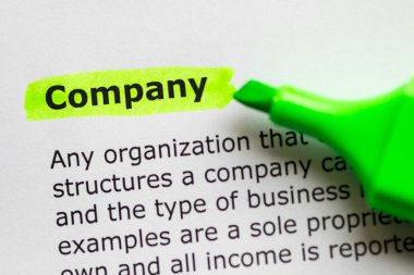 şirket yararlı iş kelime