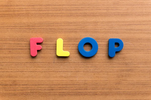 Flop palabra útil del negocio —  Fotos de Stock