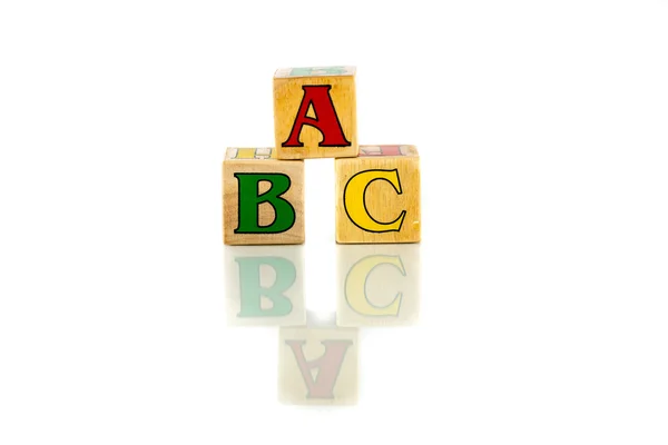 A b c bolck полезное деловое слово — стоковое фото