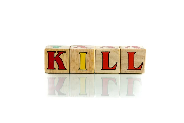 Matar palabra útil de negocios —  Fotos de Stock