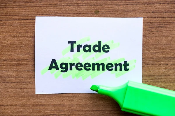 Handlu umowy biznesowe przydatne word — Zdjęcie stockowe
