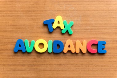 tax avoidance useful business word clipart