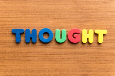 düşünce renkli kelime