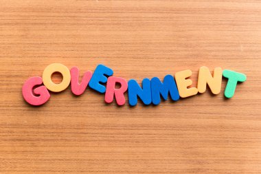 Hükümet renkli kelime