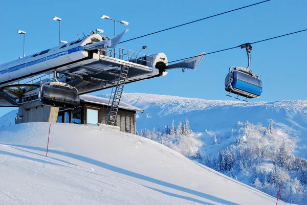 Skiing in Ore Sweden — Stock Photo, Image