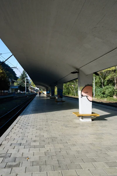 Ferrovias em Geórgia — Fotografia de Stock