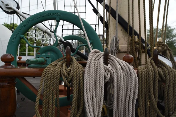 Tackle of a sailing ship — Stock Photo, Image