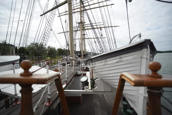 Angriff auf ein Segelschiff — Stockfoto