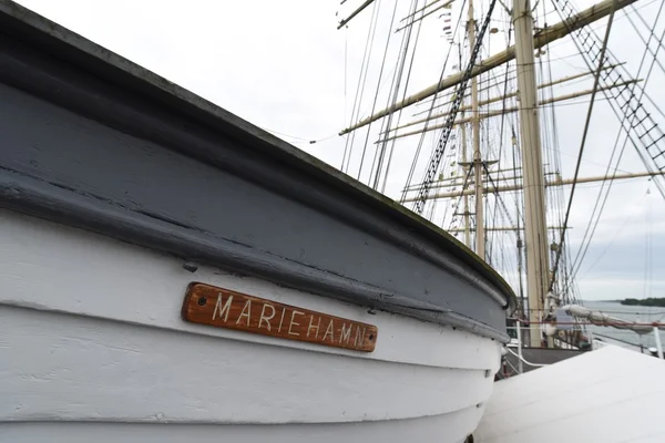 Angriff auf ein Segelschiff — Stockfoto