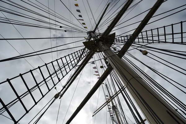 Aparejos de un velero — Foto de Stock