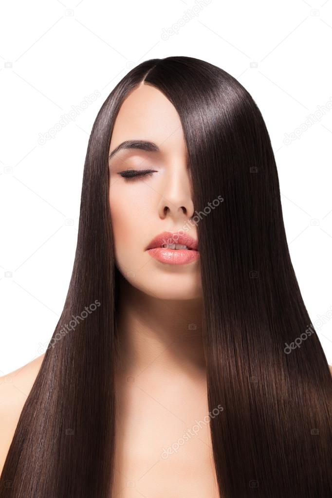 Cabello sano y brillante — Foto de stock © vt32.mail.ru