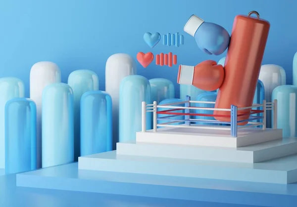 Boks eğitimi. Kalp atış hızı takip uygulaması. Fitness kalori yakma programı. Sağlık konsepti geçmişi. Kapalı alan sporu. Vücut çalıştırma uygulaması. Dövüş sporu. Bedensel dövüş eğitimi. 3d illüstratör