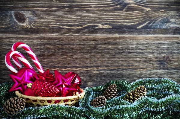 Navidad y año nuevo decoración —  Fotos de Stock