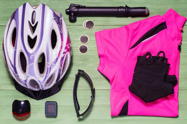 Araçlar ve aksesuarlar Bisiklete binme için ayarla. 