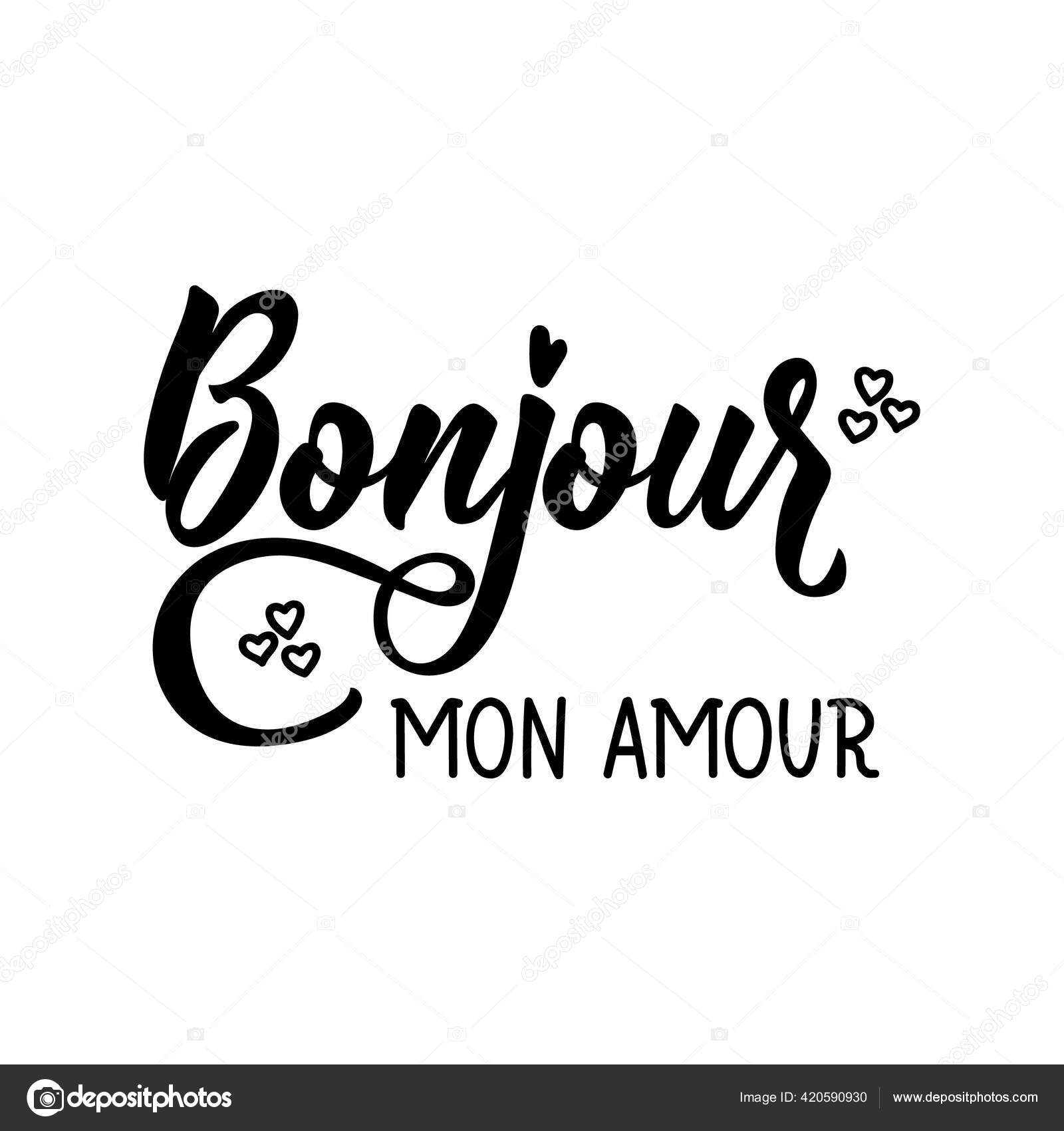 140 Mon Amour Vectors Royalty Free Vector Mon Amour Images Depositphotos