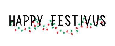 Mutlu Festivaller. Mektup. Parmak izi torbaları, tişörtler, posterler, kartlar için kullanılabilir. Kaligrafi vektörü. Mürekkep illüstrasyonu