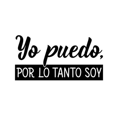 Mektup. İspanyolcadan tercüme edersek, yapabilirim, öyleyse varım. El ilanları, afişler ve posterler için. Modern hat sanatı