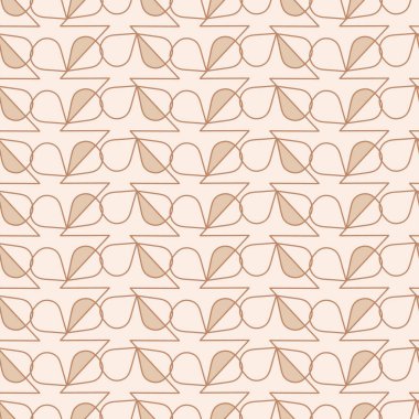 Kusursuz soyut bej desenli. Tekstil, duvar kâğıdı, kapak, yüzey baskısı. Moda baskıları için klasik şablon.
