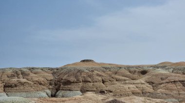 Çölün güzel manzarası 