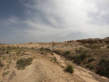 Çölün muhteşem manzarası 