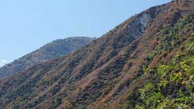 Sonbaharda güzel dağ manzarası