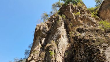 Dağların güzel manzarası