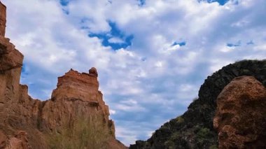 Dağlarda şaşırtıcı peyzaj