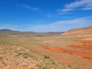 Çölün güzel manzarası