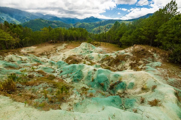 Mavi toprak tepeler, Sagada, Filipinler