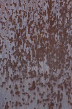 Paslı metalin dokusu