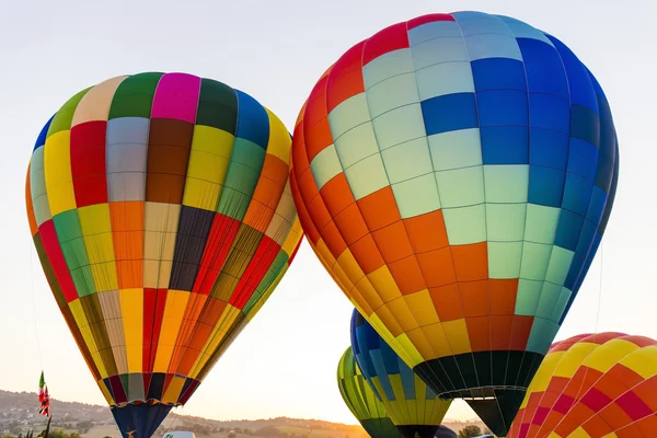 Konkurrens av ballonger i Italien — Stockfoto