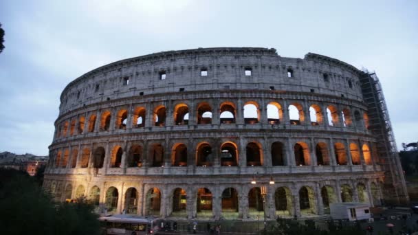 Colosseum in Rome, Italy — Stock Video