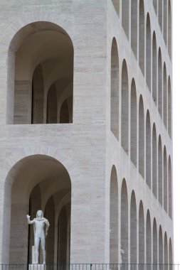 İtalya Roma'da İtalyan medeniyet Sarayı