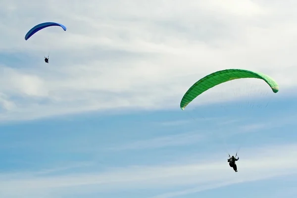 Parapente en el mar — Foto de Stock