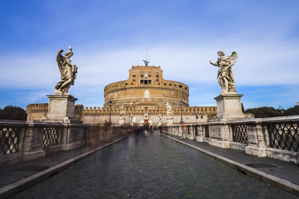 Замку Сант-Анджело в Римі в Італії. — стокове фото