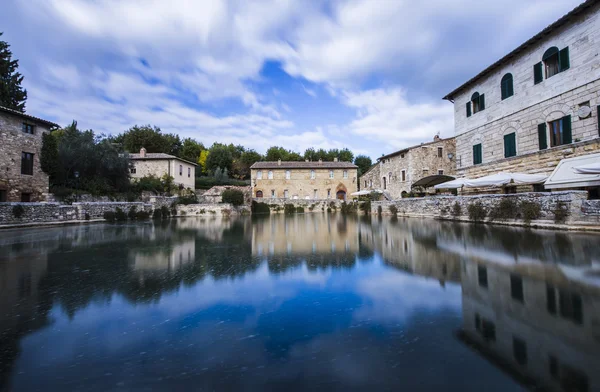 Bagno Vignoni, Włochy — Zdjęcie stockowe