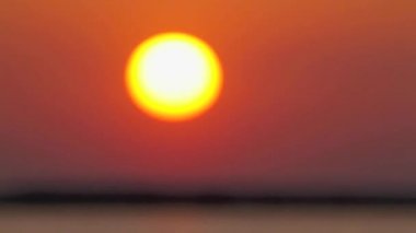 Fransa'da Camargue Sunrise