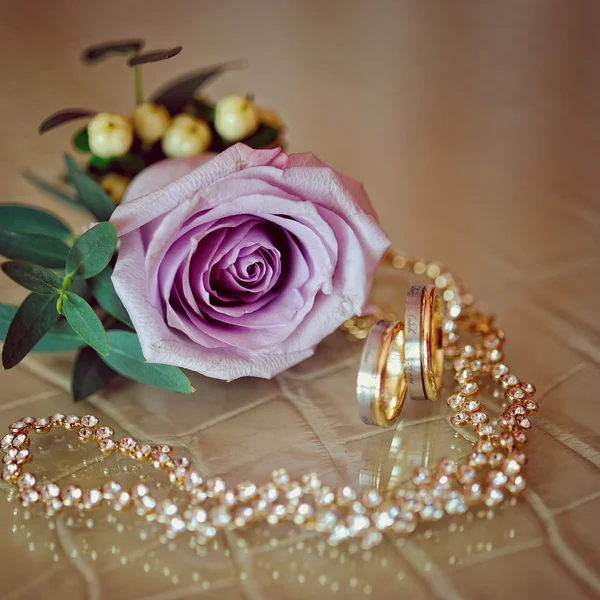 Квітка красиве весільне — стокове фото
