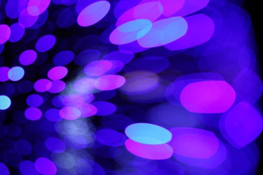 Parlak renkli ışıklar