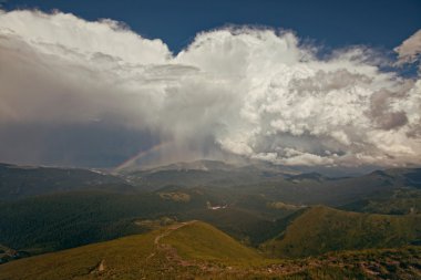 İnanılmaz dağ manzarası