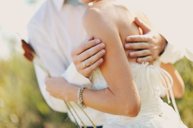 İhale genç kız ve adam niteliğine