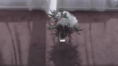 Düğün buketi sabah