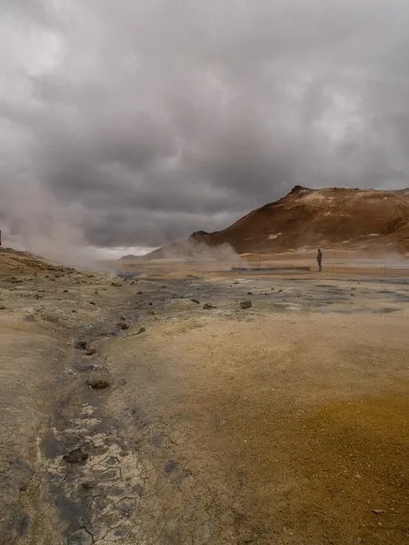 Namaskard Myvatn Ισλανδία — Φωτογραφία Αρχείου